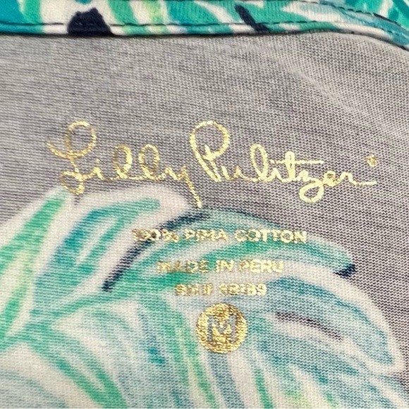 Lilly Pulitzer Raylee Inky Navy Peanut Gallery Dress, Size M - Picture 9 of 10